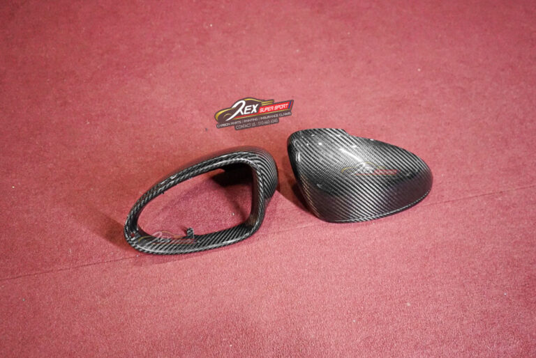 Porsche Cayman Boxter 718 GT4 Side Mirror Cover Dry Carbon